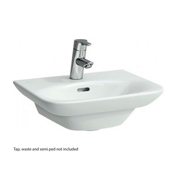 Laufen Palace 1TH Basin 450mm White 15701WH | 8157010001041