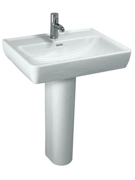 Laufen Pro Set Square 1TH Basin 550 x 480mm White 8189510001041