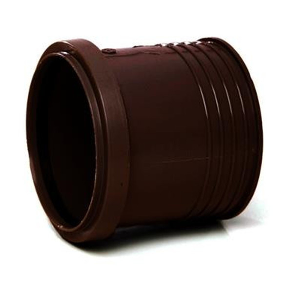Polypipe Soil Drain Connector Brown 110mm SD43BR