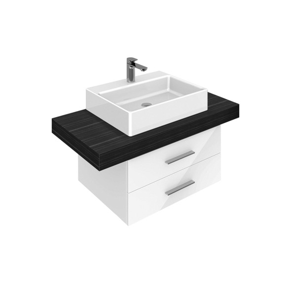 V&B Memento Surface-Mounted Basin 1TH 600x420mm White - 5135.60.01