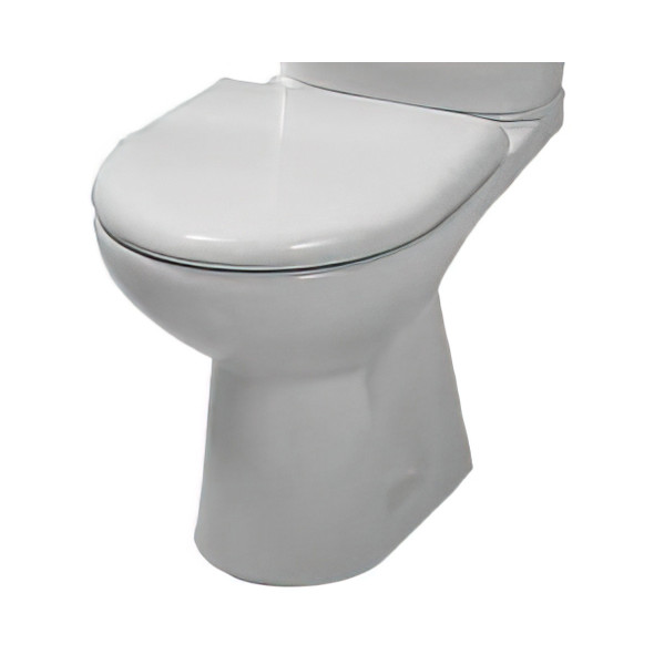Twyfords Visit  Closed Coupled Pan with Horizontal Outlet  White GT1148WH