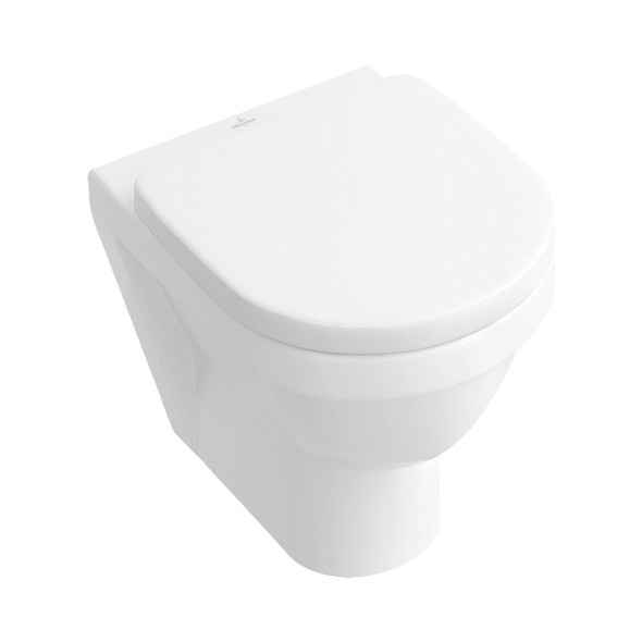 V&B Omnia Architectura Compact 355 X 480mm Wall Hung Pan White - 5682.10.01