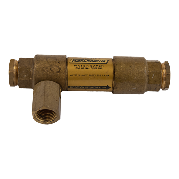 Uni Flush Brass Urinal Flush Controller for Tank Feed or Direct Mains Supply