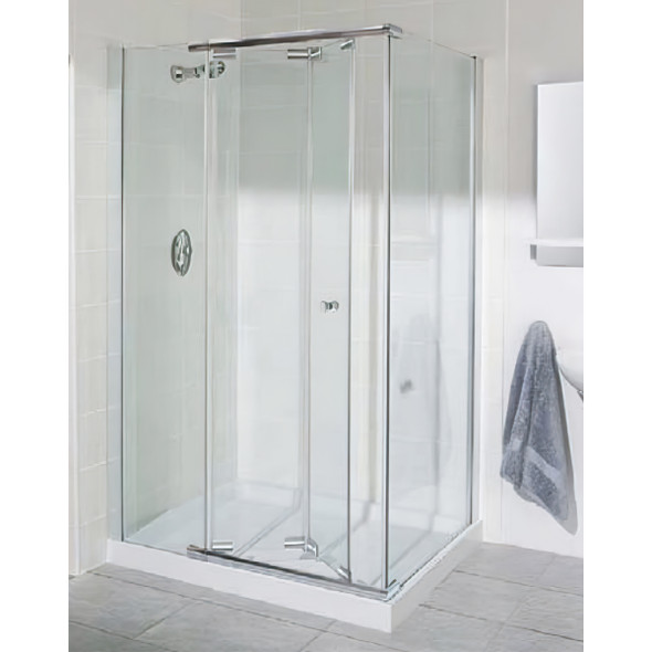 Mira Flight SFE Enclosure 1000mm Bifold Door with Choice of Side Panel 107901