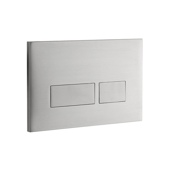 Abacus Trend 2S Dual Flush Press Panel Plate in  Brushed Stainless Steel   EPPR-30-05BS|INST-FRPP-30BS