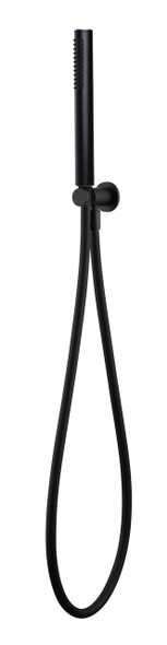 Frisa Round Wall Bracket & Outlet With Pencil Handset Matt Black WB12K    INS-FR2122BLK