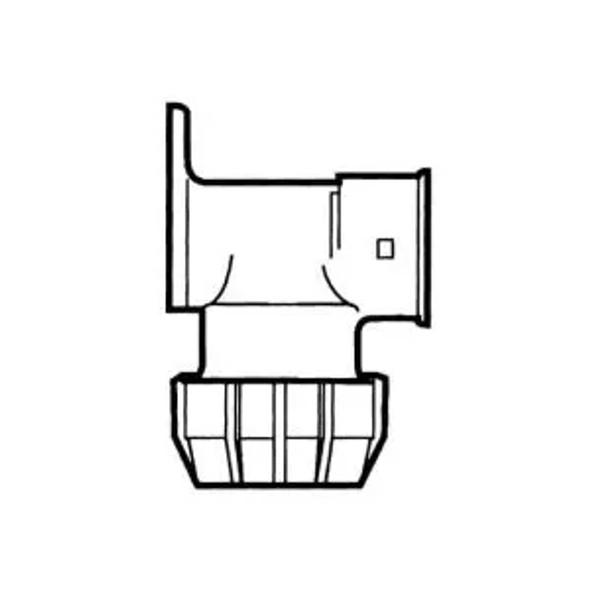 Polyfast Brass Body Wall Flange 25mm x 3/4" 10193