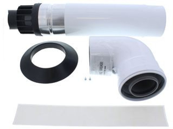 Baxi Telescopic Flue Kit with Elbow HE 60/100 5118069