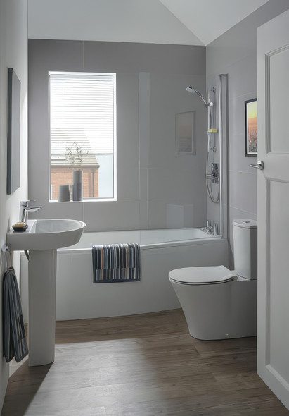 Ideal Standard Concept  Air Arc 600mm Basin and full Pedestal E138501