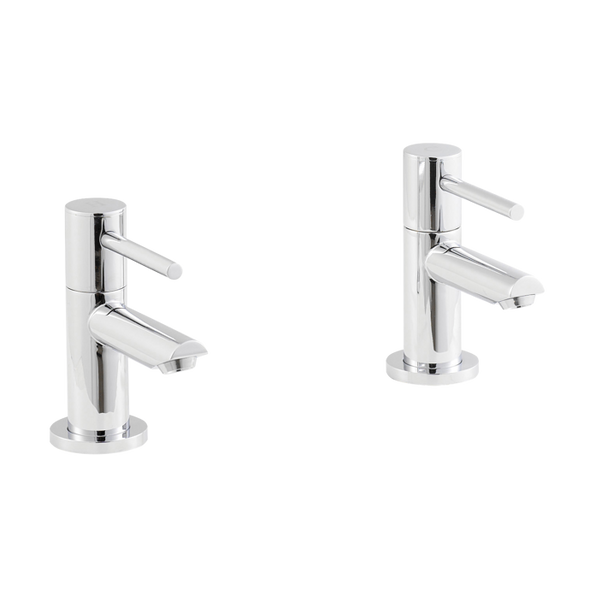 Ultra Series 2 Pair of Basin Pillar Taps in Chrome FJ311