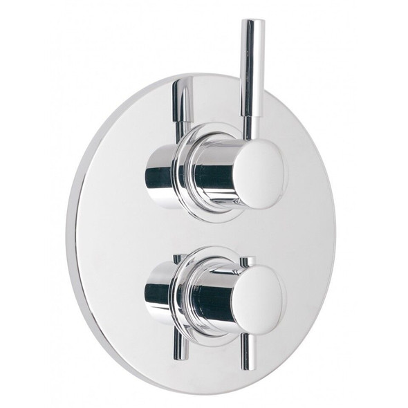 Vado Origins Concealed Thermostatic Valve with Diverter in Chrome ORI-148C/2-C/P