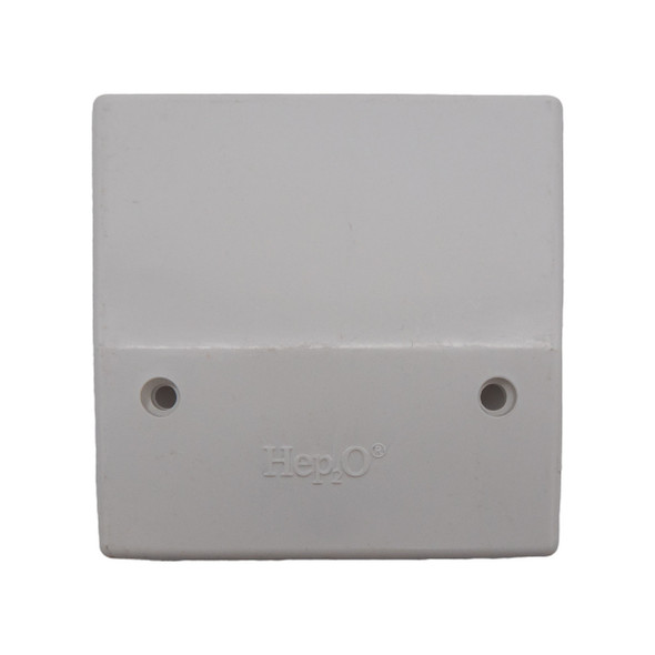 Hep2O Slimline Radiator Outlet Plate HX111 WH