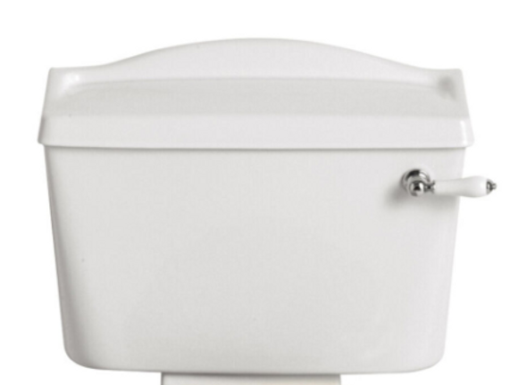 Heritage Rhyland Low Level Landscape Cistern with Traditional Cistern Lever PRH2W01F + CPC00