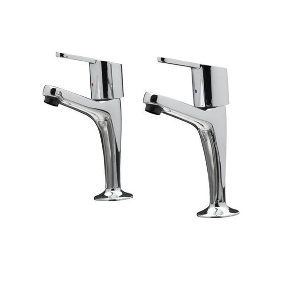 Pegler Araya Kitchen Pillar Taps (Pair) in Chrome 4S1261|4S1211