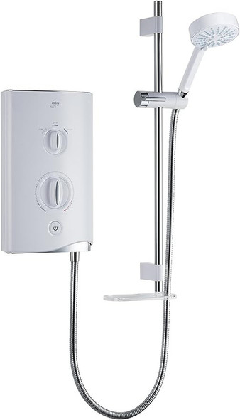 Mira Sport Electric Shower 9.0Kw in White and Chrome 1.1746.002