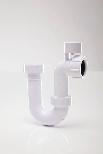 Fit-Rite with Bio Cote Tubular Swivel 'P' Anti Syphon Trap WT52PV