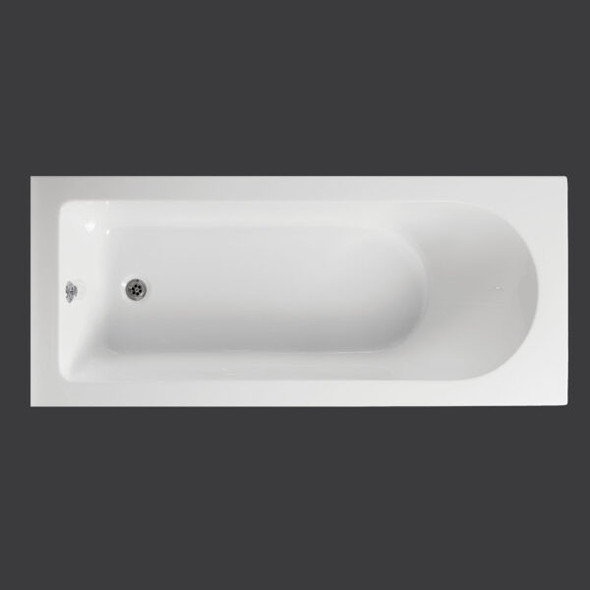 Imex Pura Wave 1700mm Single Ended Bath (Inc Leg Pack) PBSE17X75