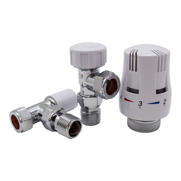 Mark Vitow Angled TRV & Lockshield in 15mm Reversible High-Quality