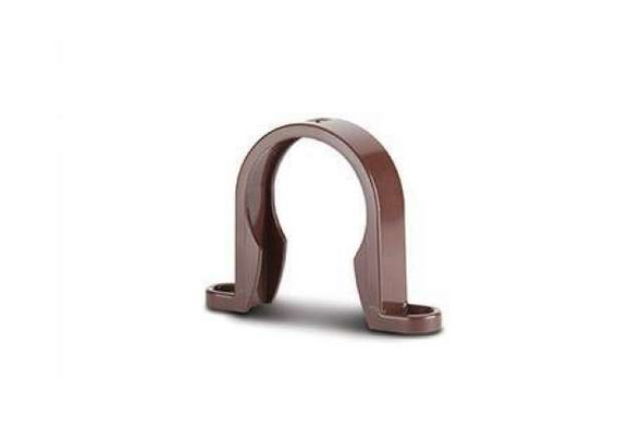 Polypipe ABS Solvent Weld Brown Pipe Clip 40 mm WS34BR