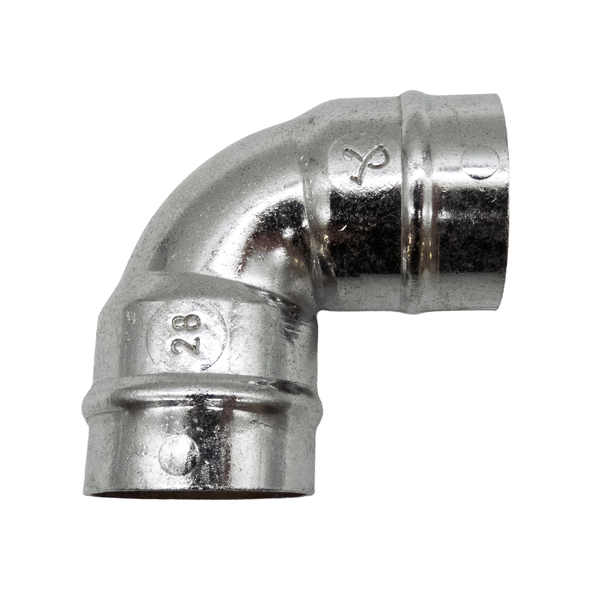 Pegler Yorkshire 28mm Chrome Plated Elbow Y01228
