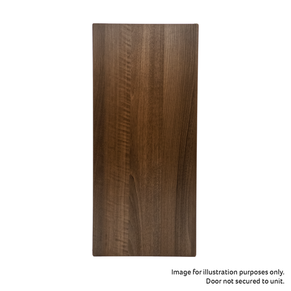 Elation Single Wall Unit 300mm in Dark Walnut 21407DW