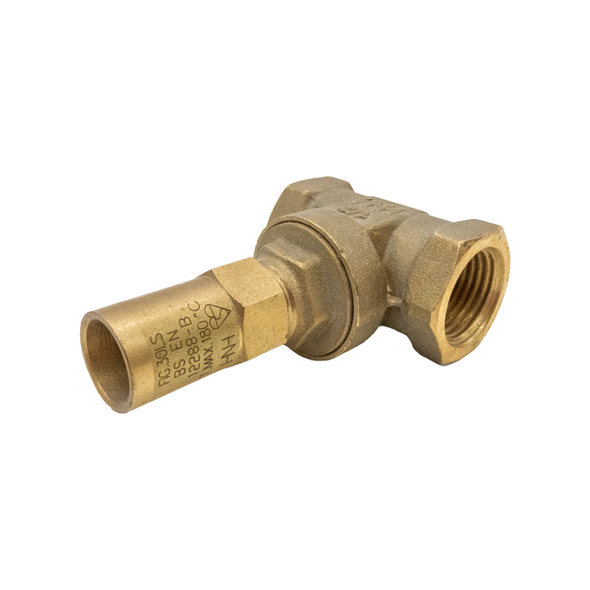 Hattersley Fig 30 LS DZR Gate Valve  F x F 1/2"  with Monument 4 Way Key