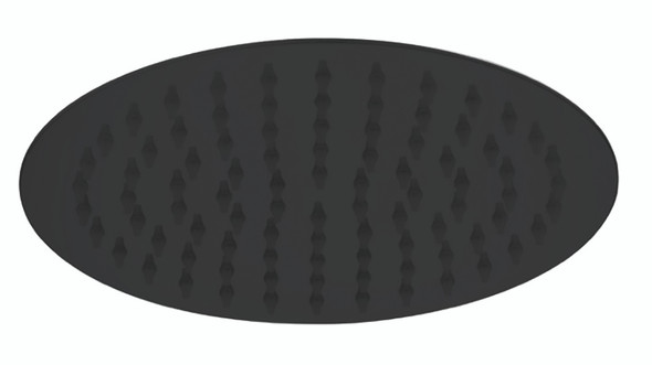 Niagara Equate 200 mm Shower Head with Wall Arm in Matt Black INSIV1015