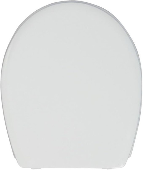Wirquin Neon Lite Toilet Seat with Plastic Hinges in White 270693_04