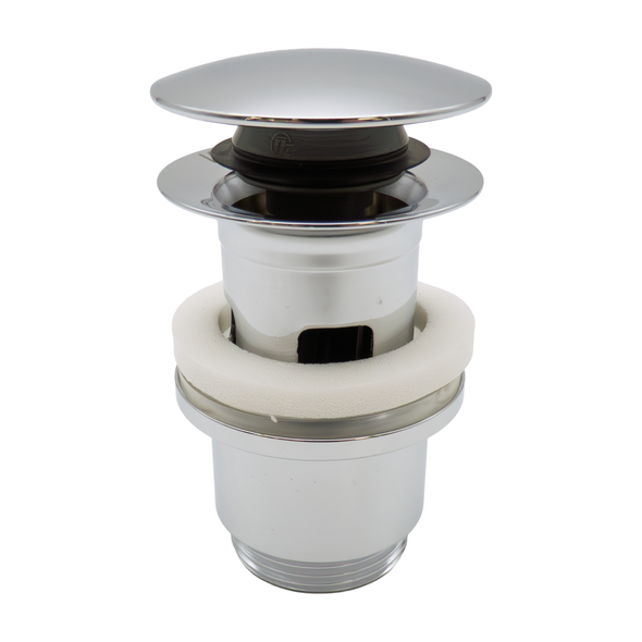 Marked Ideal Standard Slotted Luxury Clicker Basin Waste in Chrome E1482