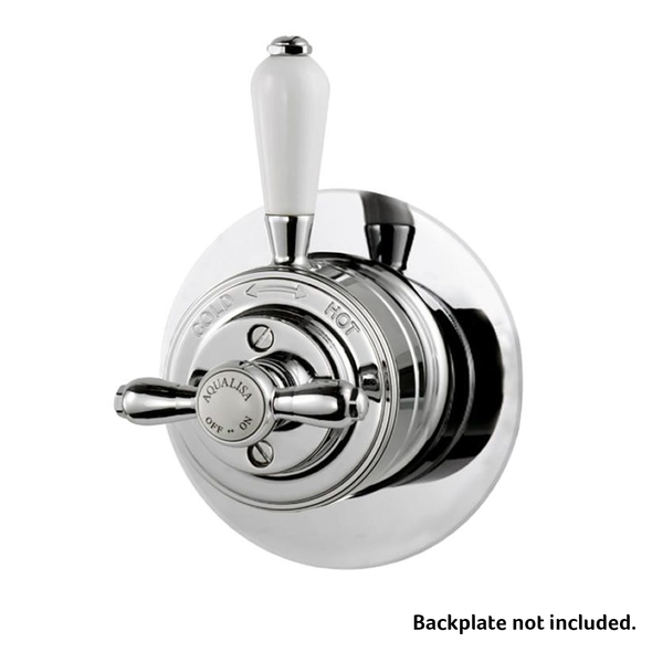 Aqualisa Aquatique Concealed Thermostatic Shower Valve NO Cover Plate  500.00.01