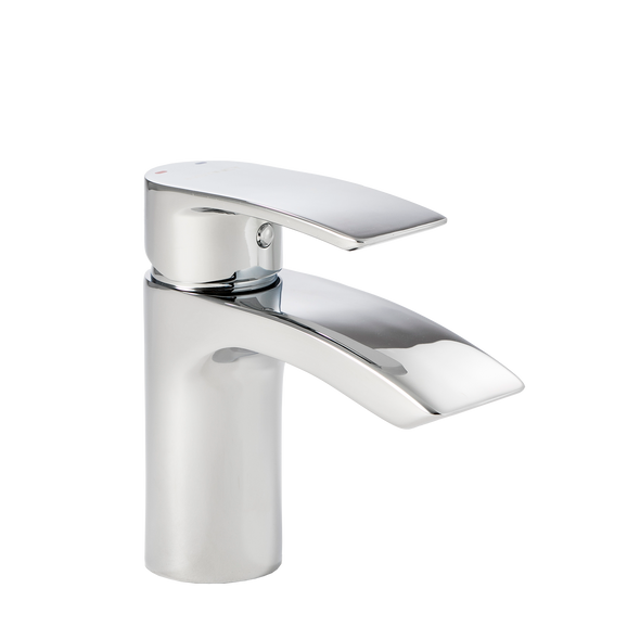 STH Westco Lamina Mini Basin Mixer with Click Waste in Chrome 4K9002