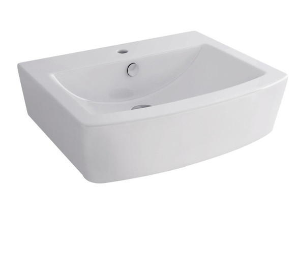Imex Bloque 550 mm Basin with 1 Tap Hole INSED005
