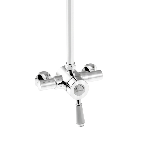 Bristan Sequential Control Shower with Rigid Riser in Chrome