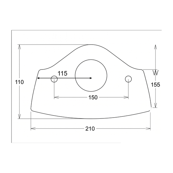 Pura Echo Close Coupled Pan Only in White C1034