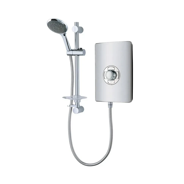 Vado Axces Elegance 8.5Kw Electric Shower with Kit ELS-ELE-85-MET