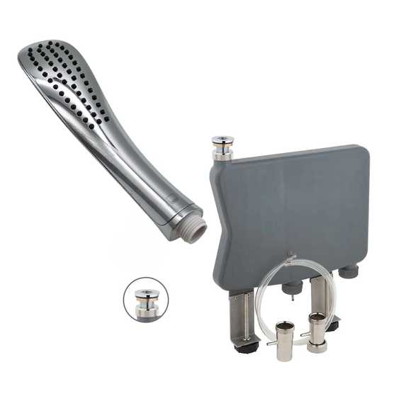 Vado Altitude Deck Mounted Shower Kit with Capture Kit ALT-CAPSULE-FR/6-C/P