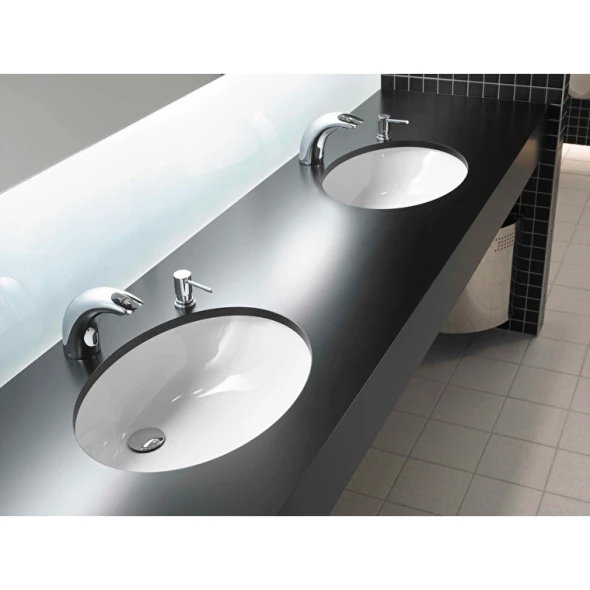 Vitra S20 Undercounter Washbasin 520 x 390 mm in White 6069-003-0012