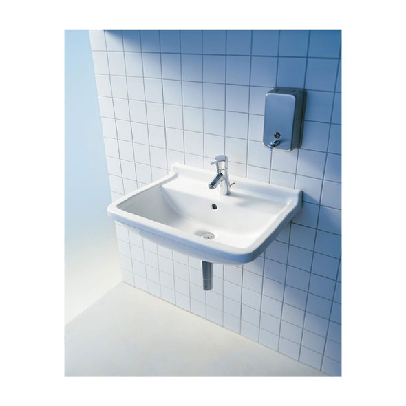 Duravit Starck 3 White 1TH Basin with Overflow 500 x 360mm      0300500000