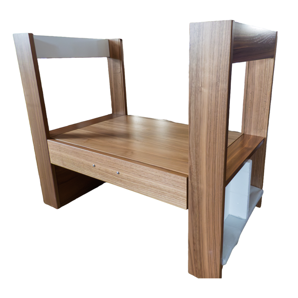 V&B City Life Furniture Frame Vanity Unit in Walnut A269.00.BI