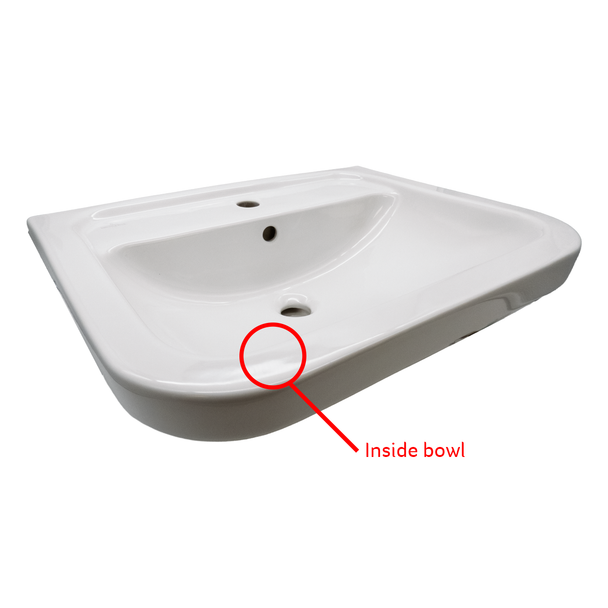 Scratched Villeroy & Boch Omnia 1TH Architectura Basin 600mm  5175.60.01