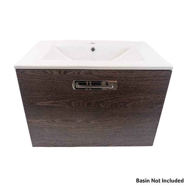 Crosswater Bauhaus Design 700mm Single Drawer Unit Only in Penga  PR7000DPG