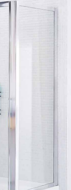 Lakes Framed Pivot Door Enclosure 800mm Silver Frame Clear Glass LK1SP080 05