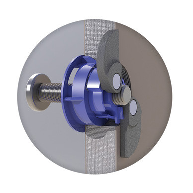 Gripit Fixings Pack of 25  - Trade Pack - M8 x 30mm  Blue    252-2530