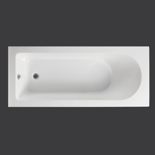 Imex Pura Wave 1700mm Single Ended Bath (Inc Leg Pack) PBSE17X75