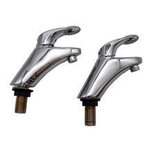 Mira Excel Pair of  Basin Pillar Taps in Chrome 1.1559.001