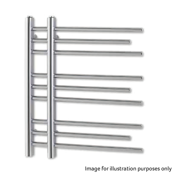 Eastbrook Rubin Towel Warmer 1200 x 600mm in Chrome 41.0230