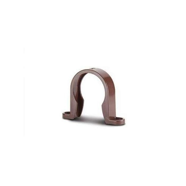 Polypipe ABS Solvent Weld Brown Pipe Clip 40 mm WS34BR