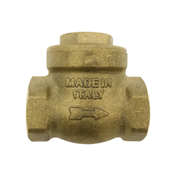 Brass Swing Check Valve F x F 1/2"
