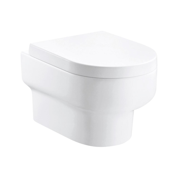 Imex Duro Short Projection Wall Hung Pan with Soft Close Seat INSEL013