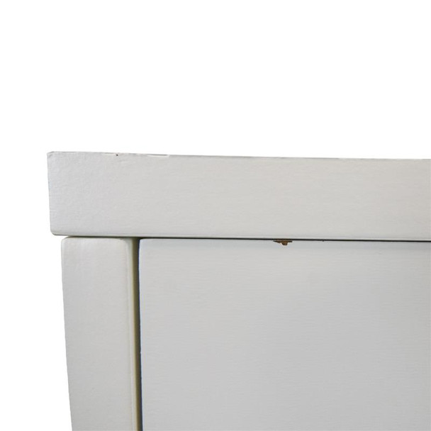 Chipped Roper Rhodes Hemsworth 600mm Back To Wall Unit in White INST046360